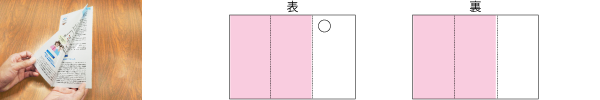 三つ折りZ型封書114mm/134mm